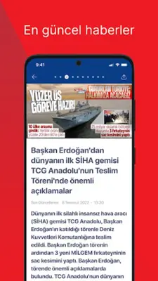 Takvim- Son Dakika Haberler android App screenshot 16